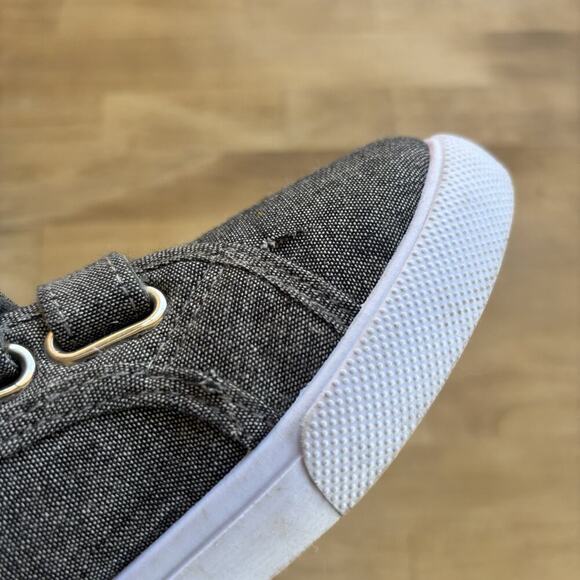 Fabkids Casual School Shoes Easy closure Multi Strap Sneaker Grey size US 4 - Picture 4 of 12